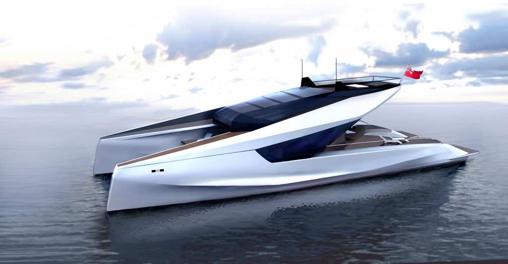 JFA Yachts - 115’ Power Catamaran Concept 2